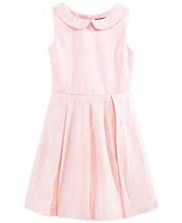 Tommy Hilfiger Girls Peter Pan Collar Dress Kids Baby Macy S Tommy Hilfiger Girl Girls Pink Dress Peter Pan Collar Dress