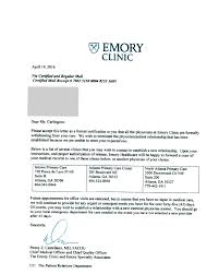 How do you start a letter of complaint? Emory Patient Banned For Giving Negative Feedback Patientsrightsadvocate Com