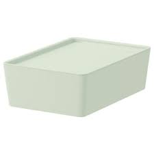 Rabbla Box With Compartments Ikea Storage Boxes With Lids Mini Storage Storage Box