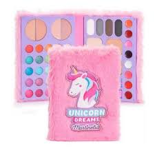 ¡compra muñecas y juguetes barbie! Comprar Libro Estuche De Maquillaje Unicornio Martinelia Toy Planet