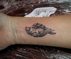 Like angel wings tattoo designs,guardian angel tattoos,cupid angel tattoo and the one is baby angel tattoo design.among these among women as girls cute baby angel tattoo designs.baby angel tattoo used to ink as small tattoo designs popular places are arm,legs,neck,chest and lower back.so. 60 Awesome Angel Wings Tattoo Designs To Try Artistic Haven
