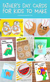 This rocket father's day card is a fun craft kids will love creating! 12 Fathers Day Cards For Kids To Make To Celebrate Dad