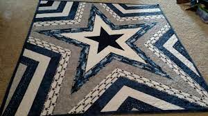 Star Storm Quilt Pattern Dallas Cowboys Quilt Cowboy Quilt Football Quilt Quilts
