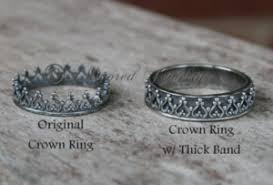 Matching Crowns Crown Wedding Ring Wedding Rings Sets His And Hers Crown Ring