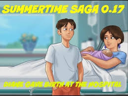 Summertime saga versi 20.5 + save data. Summertime Saga 0 17 Gameplay Diane Gave Birth At The Hospital 2 Complete By Beepbeepboo