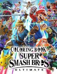 School's out for summer, so keep kids of all ages busy with summer coloring sheets. Super Smash Bros Ultimate Coloring Book David Mizuno 9781795750837