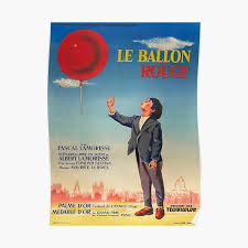 This is the only one where it's a little shorted. Red Balloon Posters Redbubble