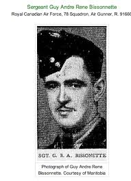 Sergeant Guy Andre Rene Bissonnette (1919-1942)