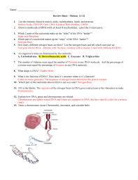 Large study of plasma proteins and dementia illuminates the biology of dementia and may help lead to treatments. Review Sheet Cell Division