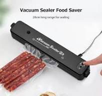 HXBER Vacuum Sealer,Vacuum Sealer Machine for Food Preservation Dry & Moist  Food Saver with 10 Vacuum Bags Fresh-Keeping Food Sealing for Meat Beef ...