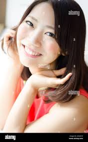 Long hair japan hi-res stock photography and images