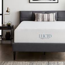 Lucid Comfort Collection 14 Gel Memory Foam Mattress Queen 9144136 Hsn
