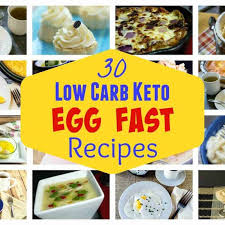 Egg Fast Recipes For Weight Loss Low Carb Yum