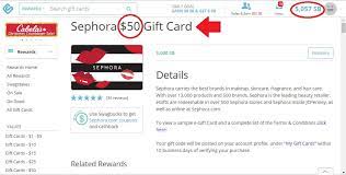 How to use sephora gift card online. How To Get Free Sephora Gift Cards 50 To 100 Value Sweet Money Bee