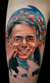 Carl Sagan by Cecil Porter: TattooNOW