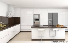 Farklı renk ve modellerde mutfak dolapları güvenilir alışverişin adresi tekzen.com.tr'de sizleri bekliyor! Beyaz Kahve Luks Mutfak Dolaplari Ev Dekorasyonu