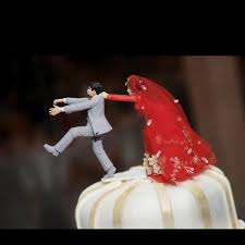 Pin By Gagan Sindal On Dream Punjabi Wedding Indian Wedding Cakes Bride And Groom Cake Toppers Funny Wedding Cakes