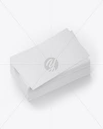Free business card mockups to download for private and commercial work. Paper Business Card Mockup In Stationery Mockups On Yellow Images Object Mockups