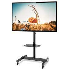 Enjoy free shipping on most stuff, even big stuff. Mobile Tv Stand With Wheels Wayfair