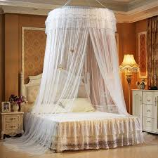 You could constantly switch over the fabric to match the remainder of the space or experiment with among the canopy bed diy concepts that are readily available online. Bed Canopies Drapes Breathable Round Bed Canopy Lace Princess Style Mosquito Net Bed Curtain Netting For Girls Bedroom Decor Beige A Sixx Bed Mosquito Net Home Kitchen