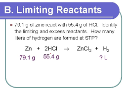 Chemists often add one reactant in excess in order to make sure that the limiting reactant is completely consumed. Percent Yield And Limiting Reactants Chapter 12 3