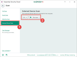 How To Run A Scan Task In Kaspersky Security Cloud