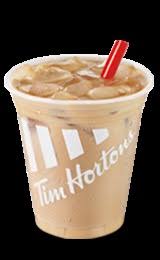 This iced coffee tastes exactly like tim horton's iced coffee because it's so thick, creamy, and decadent! Tim Hortons Mocha Iced Coffee