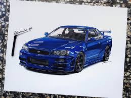 Maybe you would like to learn more about one of these? Darko Iker On Twitter Nissan Skyline Gt R R34 65x50cm Pencils Markers Nissan Nissangtr Skyline Skylinedrive Gtr Red R34gtr Reflection Realistic Art Artwork Carart Drawing Cardrawing Sketch Carsketch Designer Design Cardesign