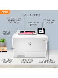 Hp printer driver is a software that is in charge of controlling every hardware installed on a computer, so that any installed hardware can interact with. Hp M454dw Laserjet Pro Wireless Printer Office Depot
