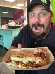 Big Rays Power Pellet burger review at Smashed Game & Grill