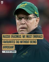 🗣 "It's about getting comfortable sometimes being the favourite. We're not  great at that in South Africa."