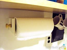 Years back i spraypainted it yellow and liked it. Scrap Wood Paper Towel Holder B B Build A Life