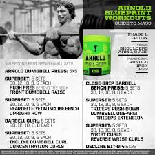 Arnold Blueprint Workout 8 Arnold Schwarzenegger Workout