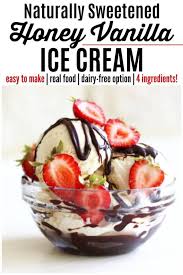 Stir in the heavy cream and vanilla. How To Make Honey Vanilla Ice Cream Recipes To Nourish