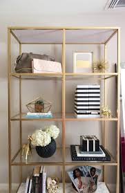 Image Result For Gold Shelves Beauty Room Decor Bookcase Decor Ikea Bookcase