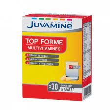ما هي استخدامات جوفامين ج؟ يستخدم فيتامين سي لمرضى. Juvamine Top Forme Multivitamines 30 Tablets Easyparapharmacie