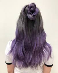Purple Dip Dye Hair Dip Dye Hair Dipped Hair Dyed Hair Purple
