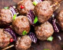 Boulettes Vegetarienne En Brochette Au Barbecue Http Www Fourchette Et Bikini Fr Recettes Recettes Minceur Boulettes Veget Food Recipes Vegetarian Barbecue
