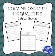 Pin By Finding The Point On My Tpt Store One Step Equations Systems Of Equations Equations