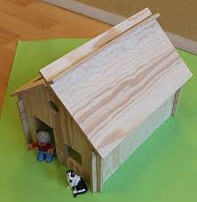 Holz Bauernhof Playmobil Bauen Haus Selber Bauen Selber Bauen Pferdestall Spielzeug