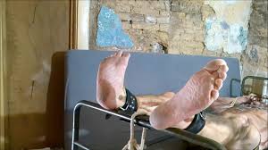 Hard Bastinado with Ochsenziemer - ThisVid.com