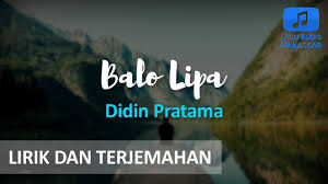 Cord gitar alosi ri polo duadmurapancaji rilino. Download Lagu Bugis Balo Lipa Lirik Background