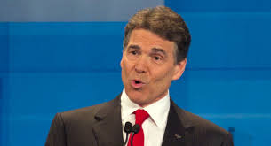 Perry heard singing in bathroom pre-debate