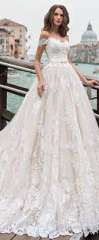 Fantastic Tulle Off The Shoulder Neckline A Line Wedding Dress With Lace Appliques Beadings Fairy Tale Wedding Dress Wedding Dresses A Line Wedding Dress