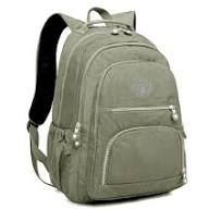 Mochila Leve Feminina Escolar Marrom Claro Trabalho Viagem Fashion Mochilas  Para Notebook Moderna Menina Impermeável Bege | Amazon.com.br