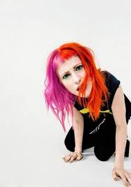 Super Hair Pink Orange Hayley Williams Ideas Pink And Orange Hair Hair Super Hair