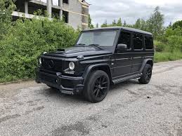Mercedes Brabus Amg Blackcar G500 G63 E63amg Blackonblack Bmw N54 Black Car Mercedes G Wagon Jeep 4x4