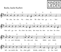 Wer will guten kuchen backen,. Backe Backe Kuchen Text Und Noten Netmoms De