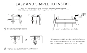 Everything works great and they are sleek looking with clean lines. Amazon Com Chicology Cordless Magnetic Roman Shades Window Blind Fabric Curtain Drape Light Filtering Privacy Daily Grey 23 W X 64 H Home Kitchen