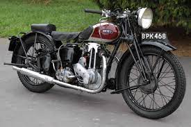 Ariel Red Hunter 1934 Motorcykel Motorcyklar
